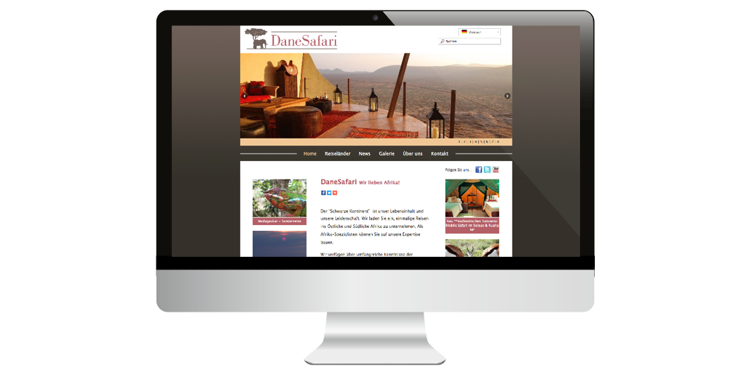 DaneSafari Webdesign